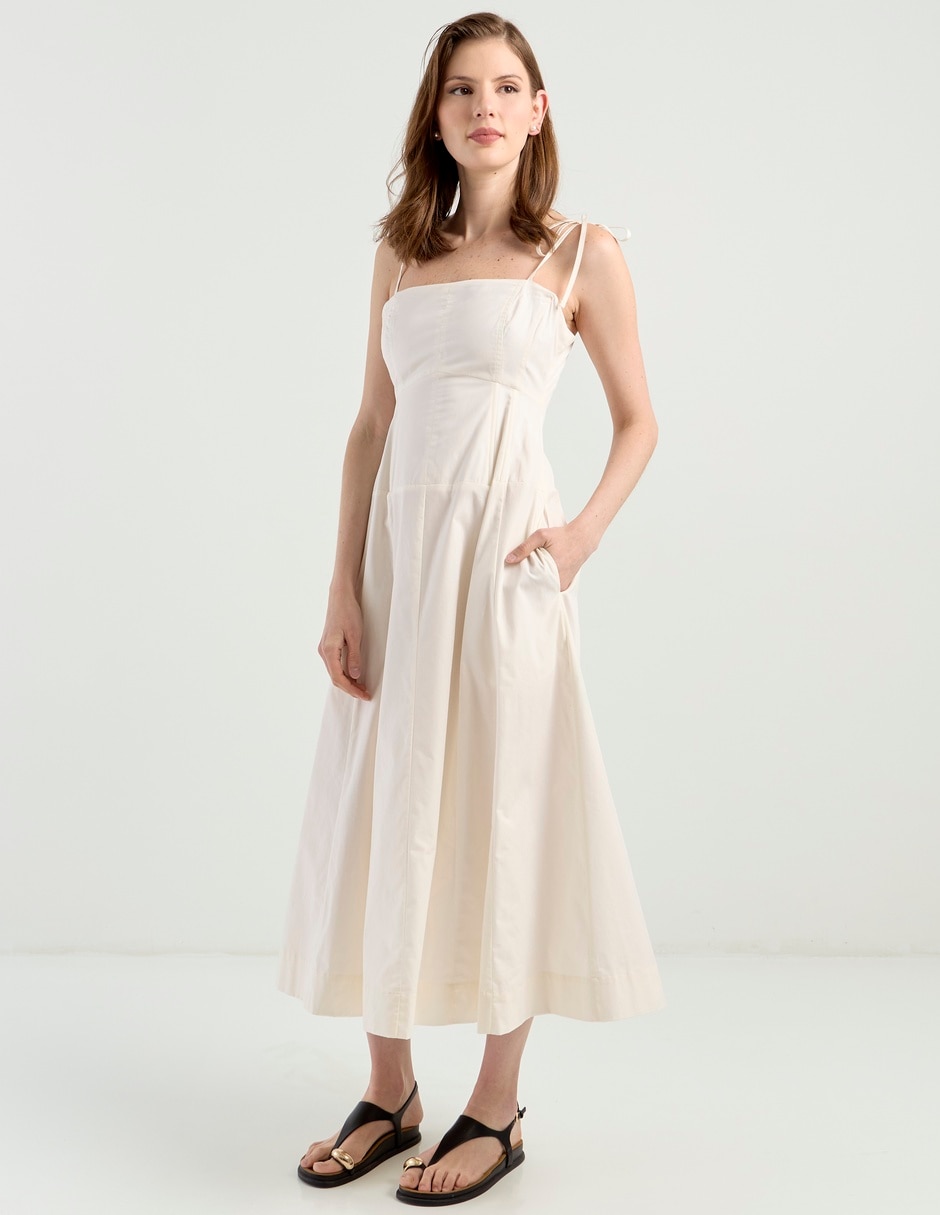 Vestido midi casual para mujer 5