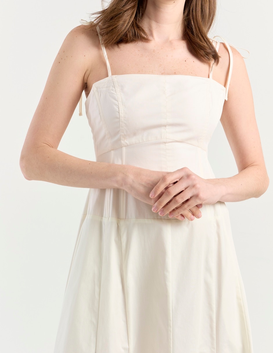 Vestido midi casual para mujer