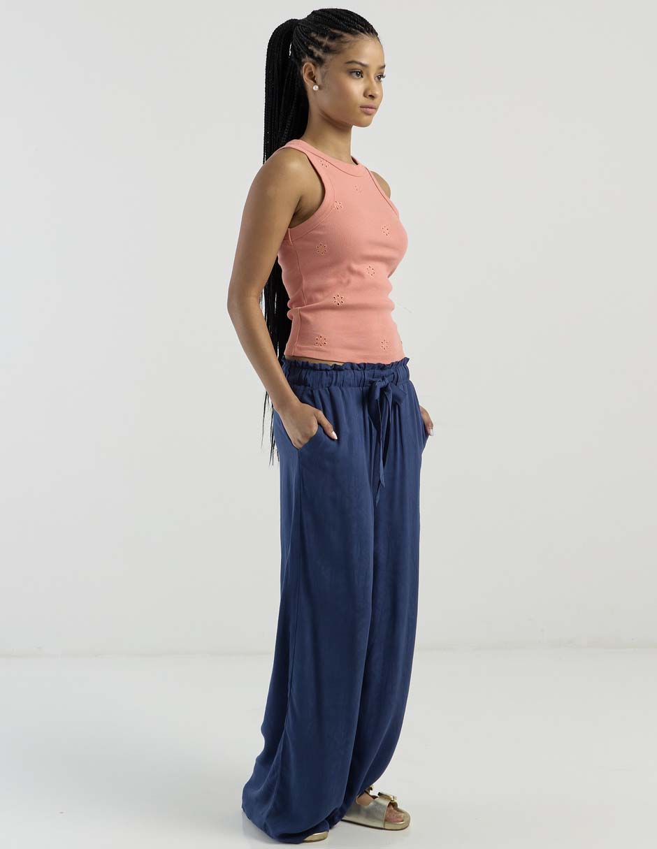 Pantalón easy pant wide leg para mujer 5