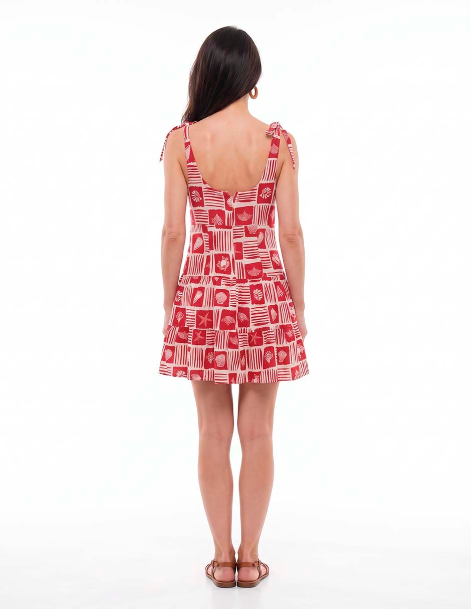 Vestido corto casual para mujer 4