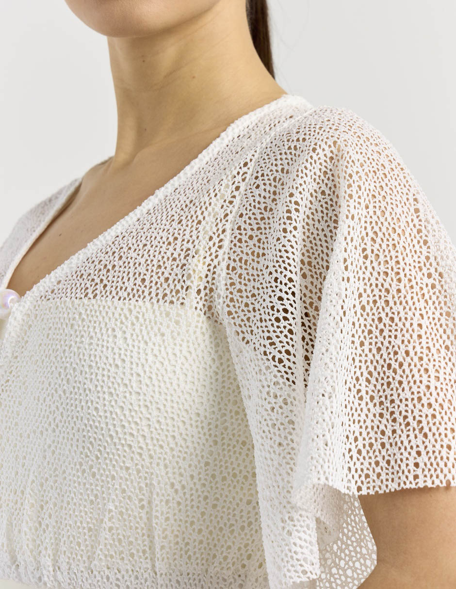 Salida de playa blusa para mujer