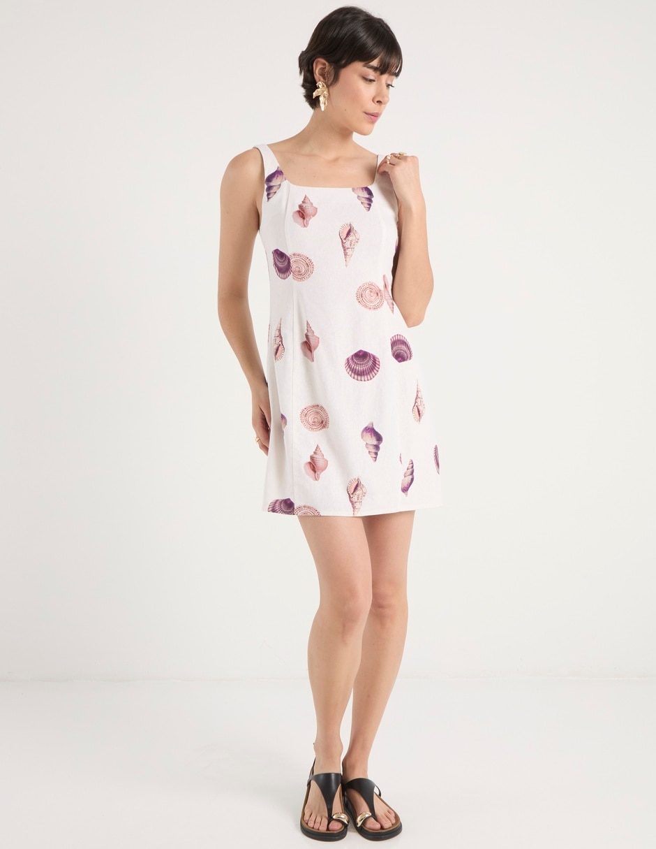 Vestido corto casual para mujer