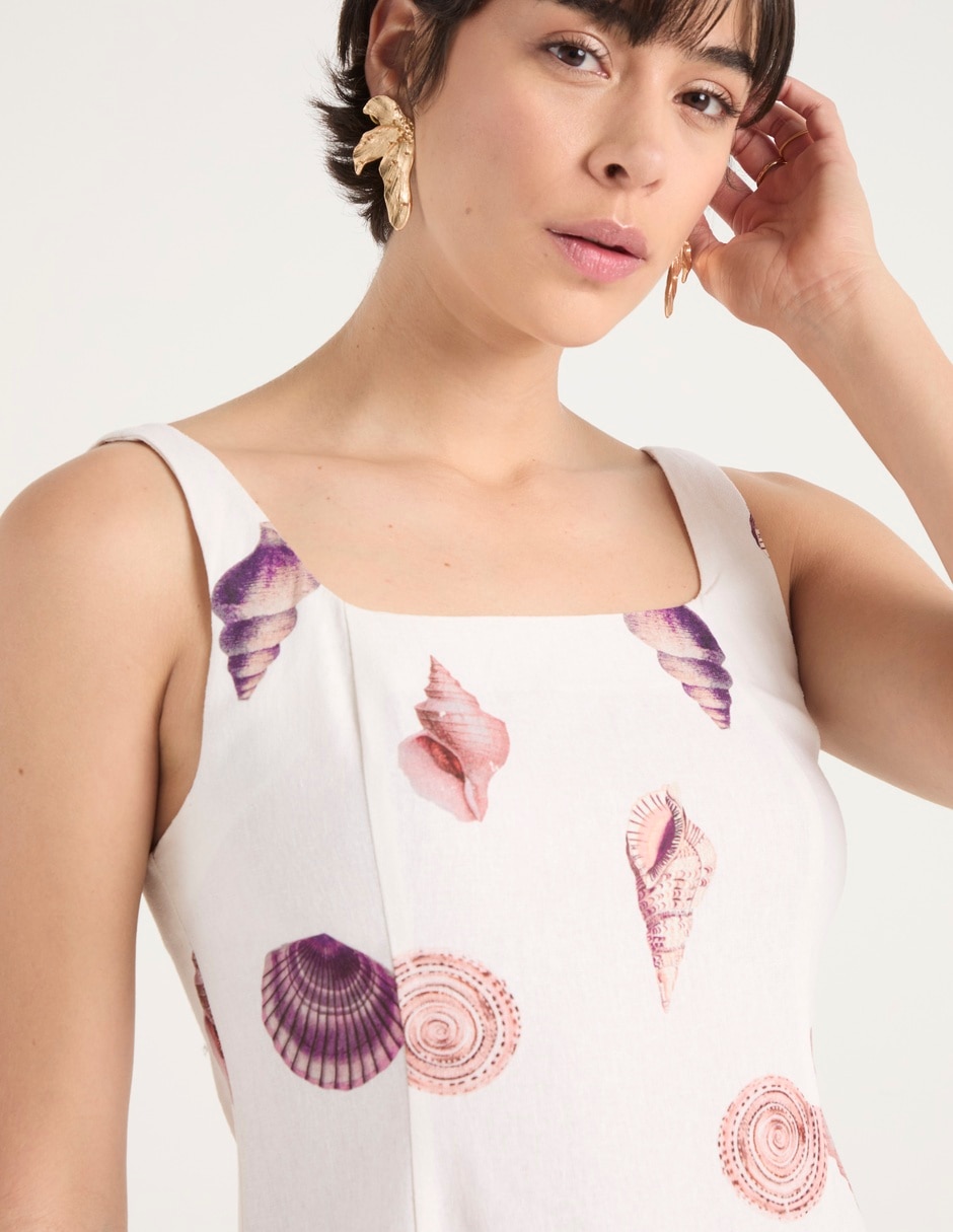 Vestido corto casual para mujer