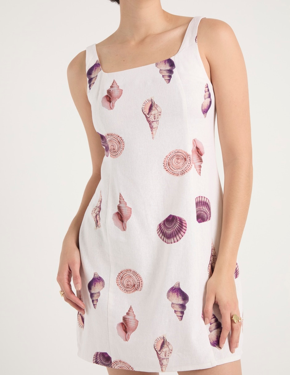 Vestido corto casual para mujer