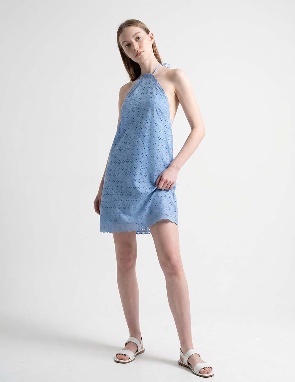 Vestido corto playa para mujer