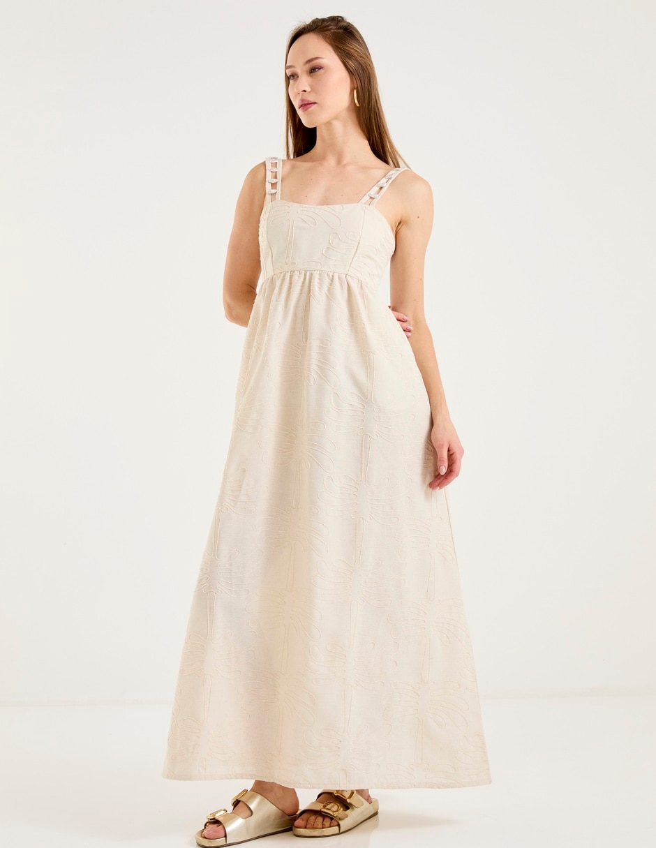 Vestido largo casual para mujer