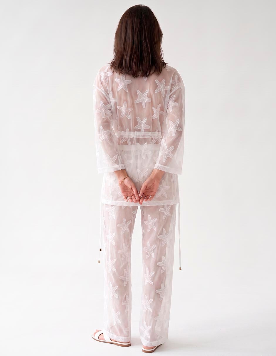 Salida de playa kimono para mujer 2