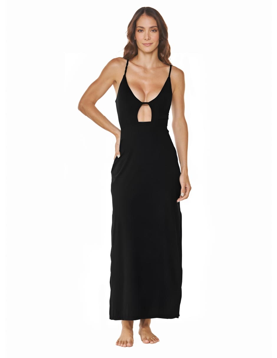 Vestido largo playa para mujer