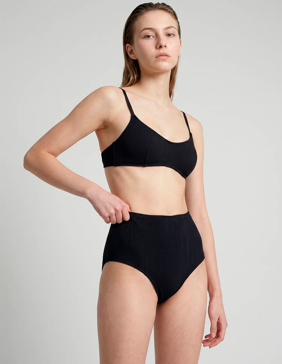 Hipster bikini a la cintura alta para mujer 3