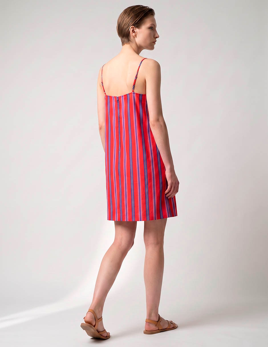 Vestido arriba de la rodilla playa para mujer 2