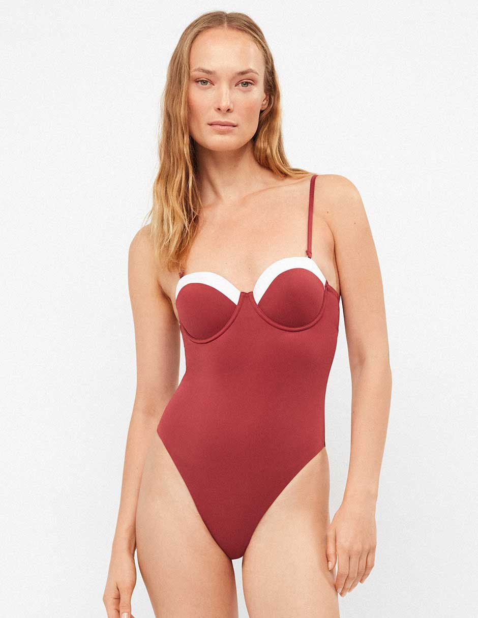 Traje De Baño Completo Para Mujer Traje De Baño Completo Para Mujer
