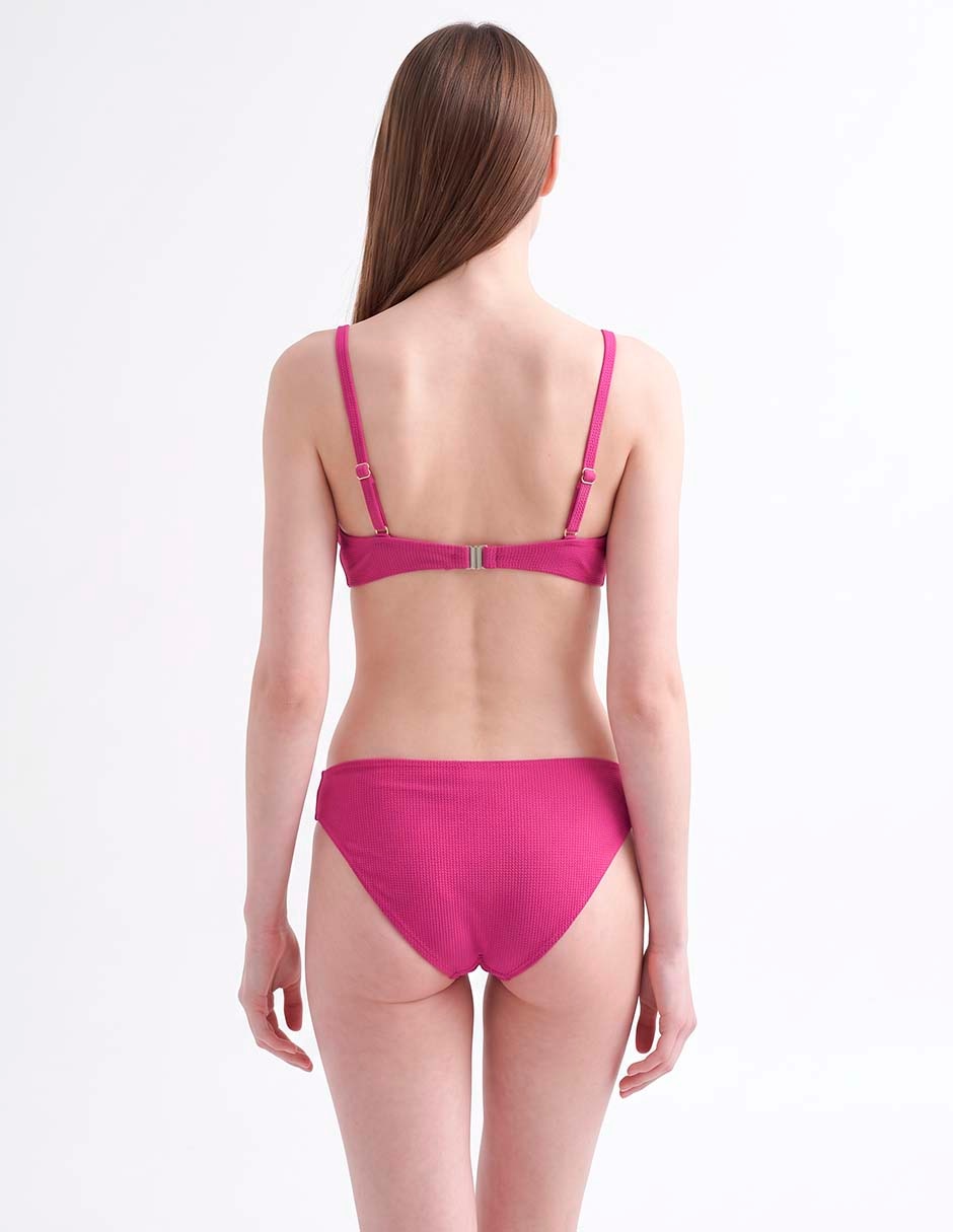 Top bikini con copas para mujer