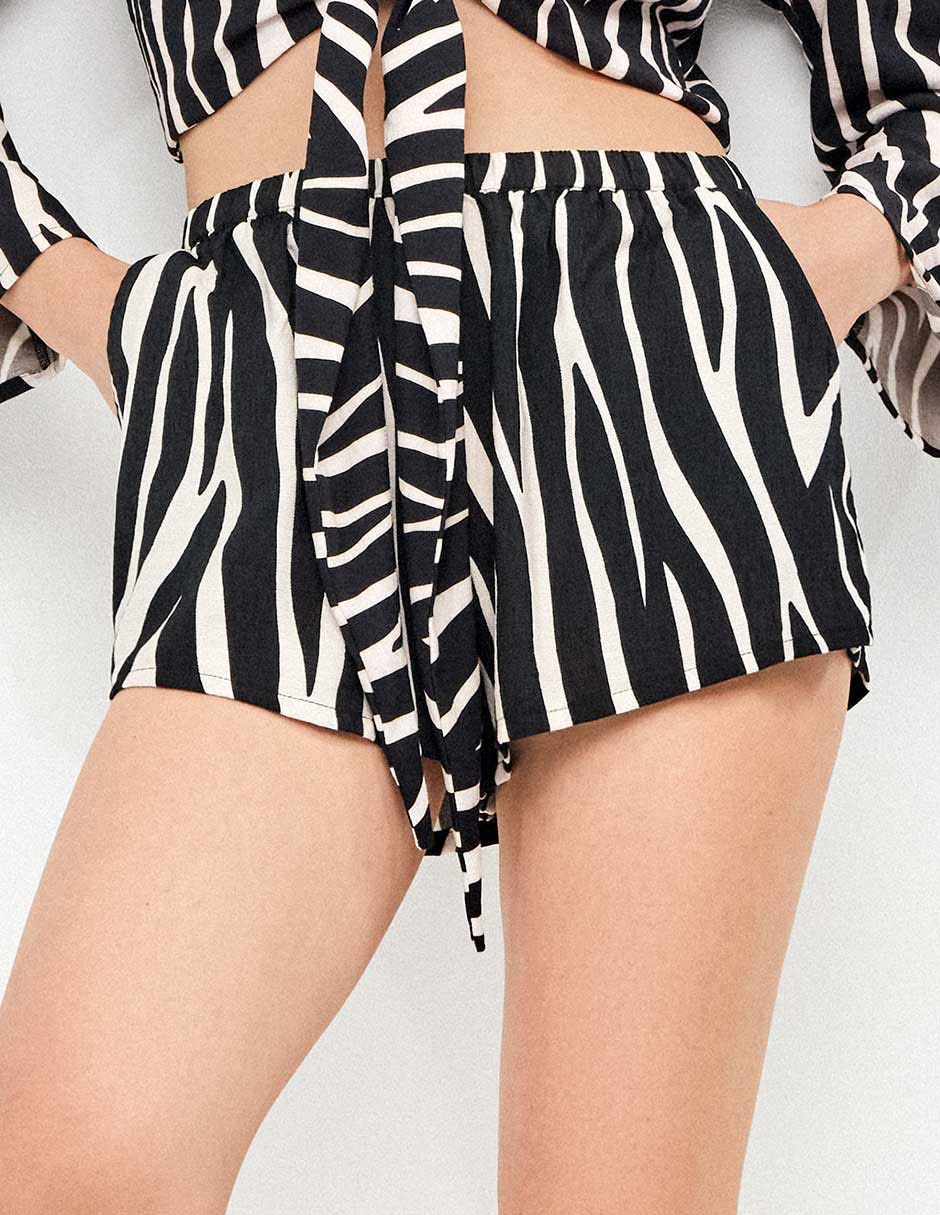 Salida de playa short Gisela para mujer