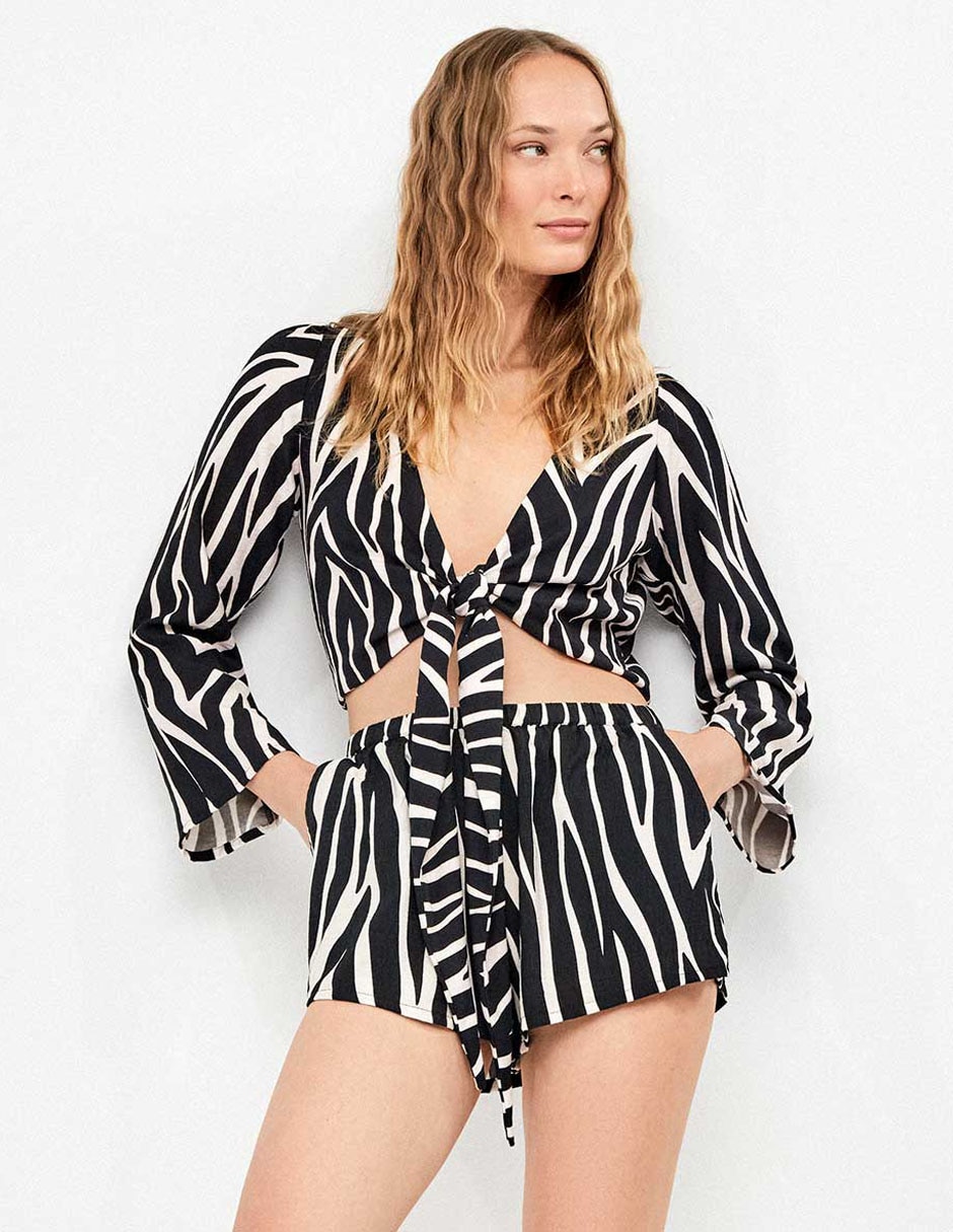 Salida de playa short Gisela para mujer