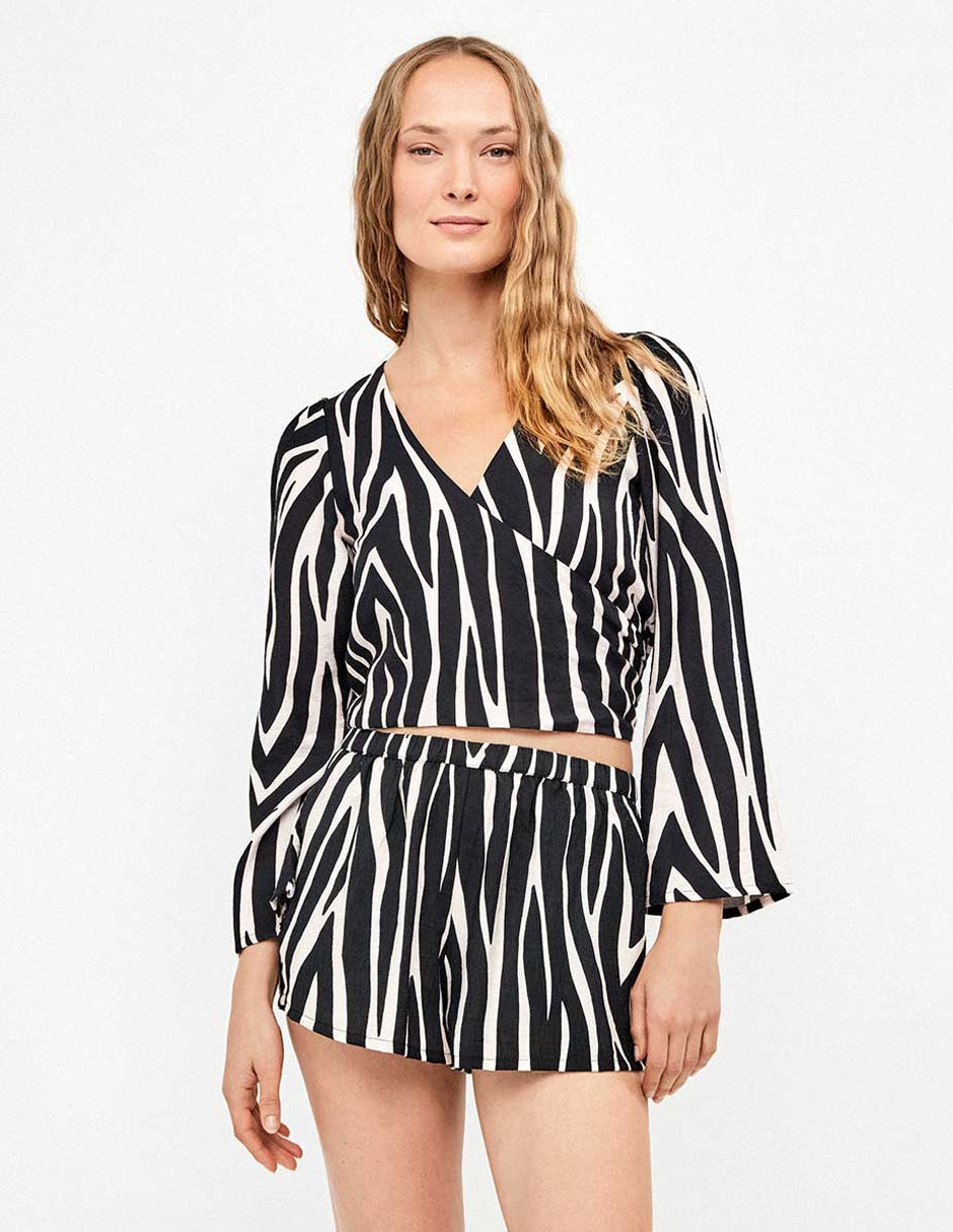 Salida de playa blusa Gisela para mujer