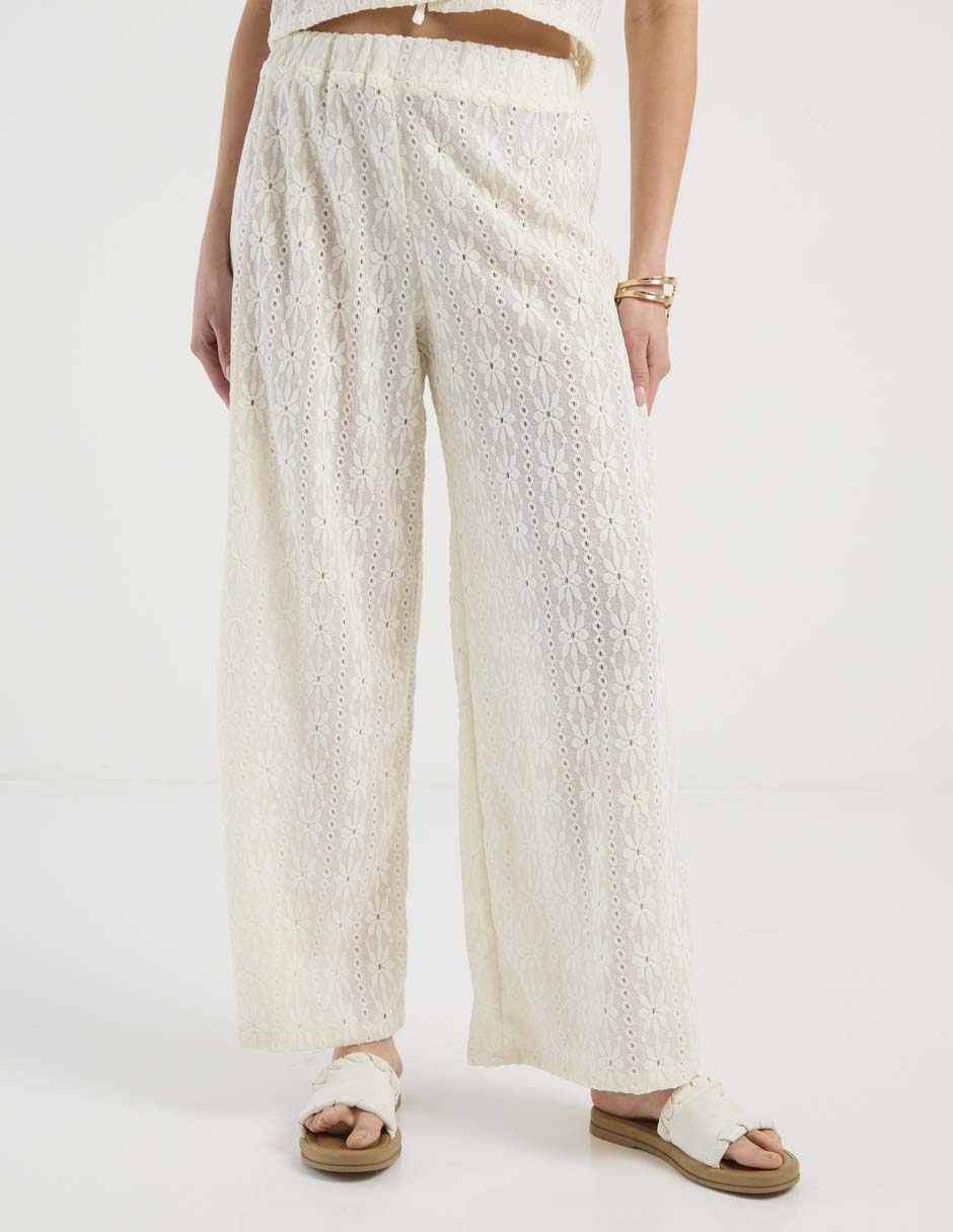 Pantalón relaxed amplio para mujer 1