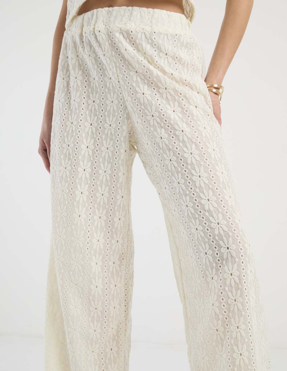Pantalón relaxed amplio para mujer 9