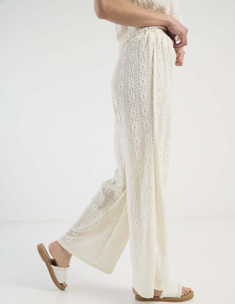 Pantalón relaxed amplio para mujer 10