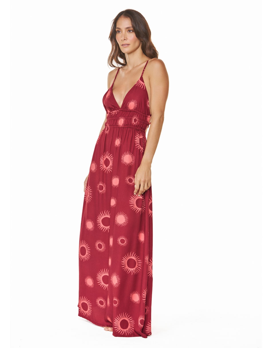 Vestido maxi playa para mujer 1