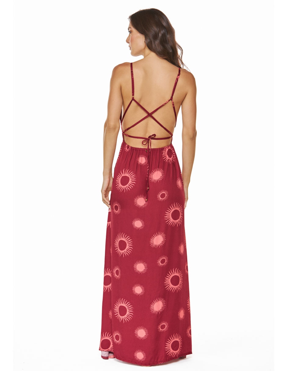Vestido maxi playa para mujer 5