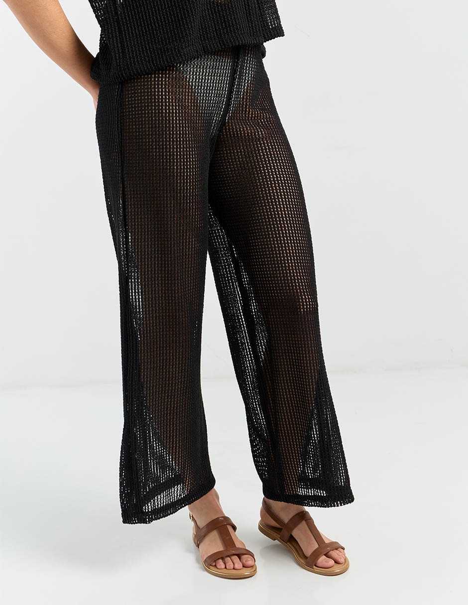 Pantalón relaxed amplio para mujer 1
