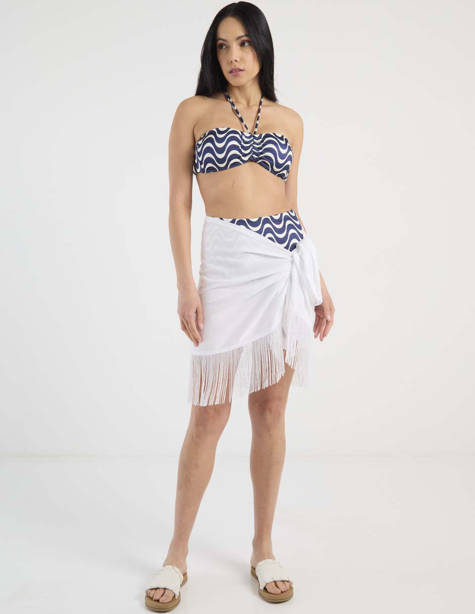Strapless con copas para miujer 8