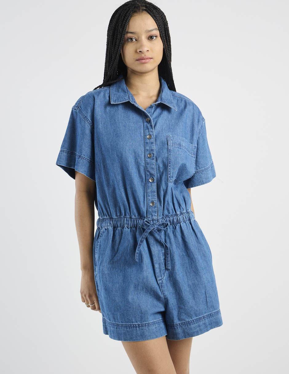 Jumpsuit de algodón casual para mujer Jumpsuit de algodón casual para mujer