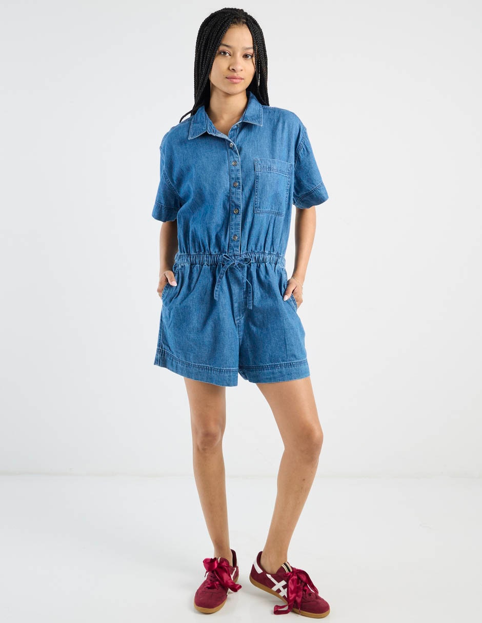 Jumpsuit de algodón casual para mujer 2