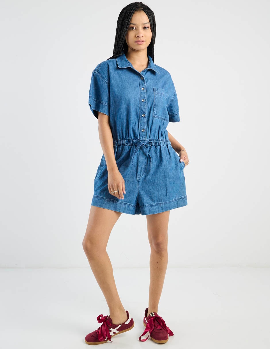 Jumpsuit de algodón casual para mujer 3