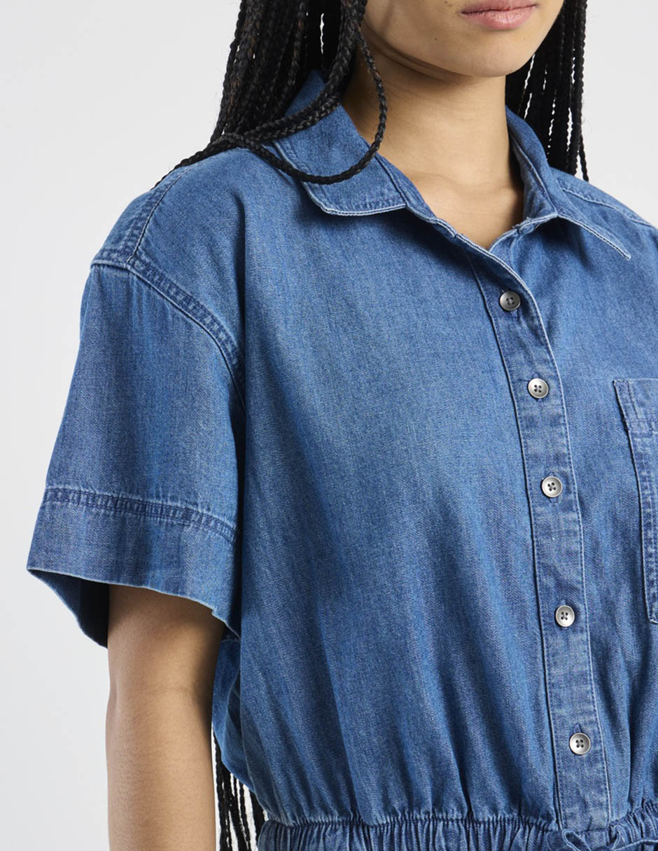Jumpsuit de algodón casual para mujer 5