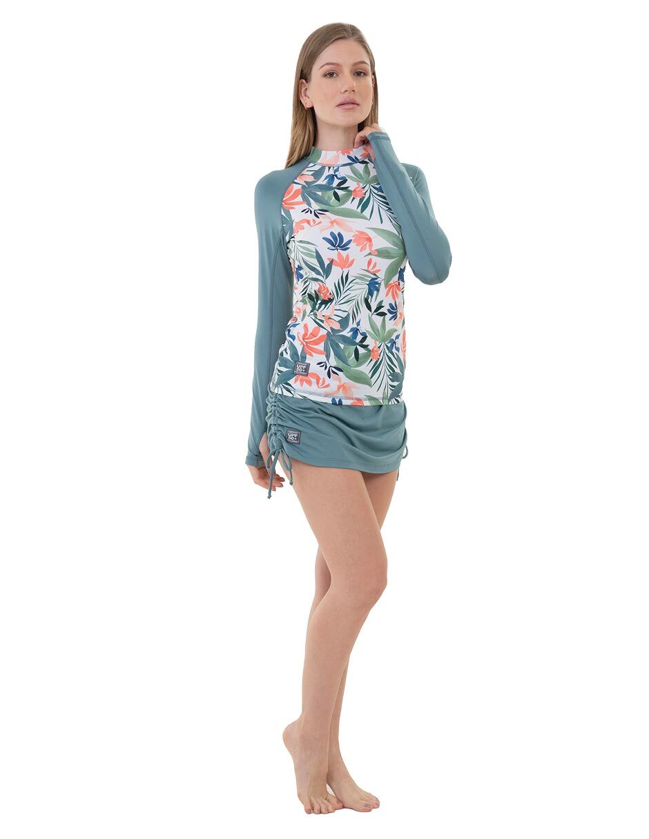 Falda short a la cintura para mujer 3