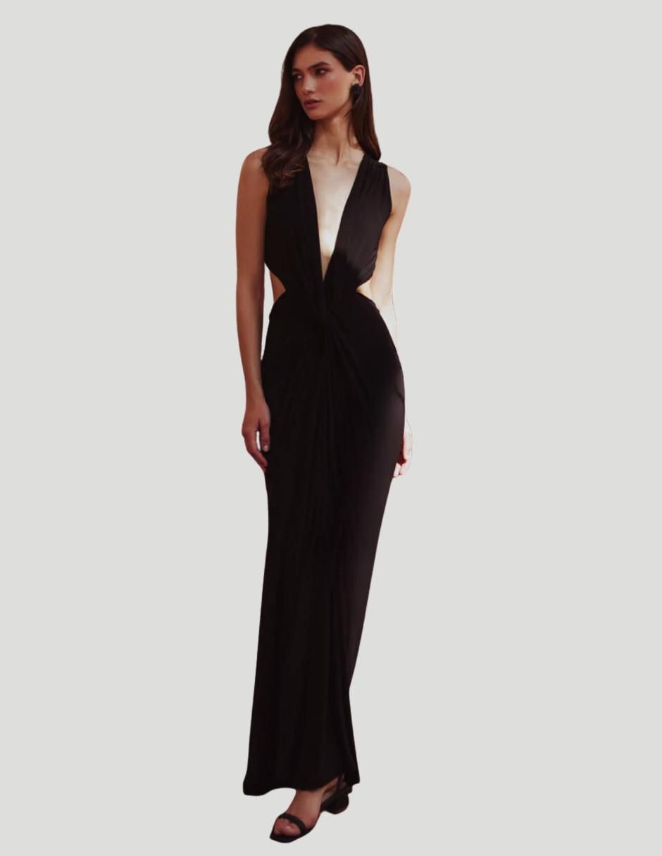 Vestido maxi formal para mujer