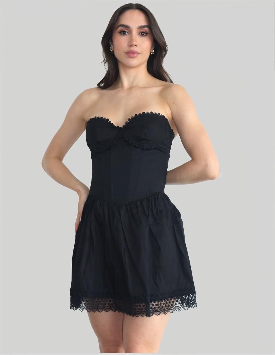 Vestido corto casual para mujer