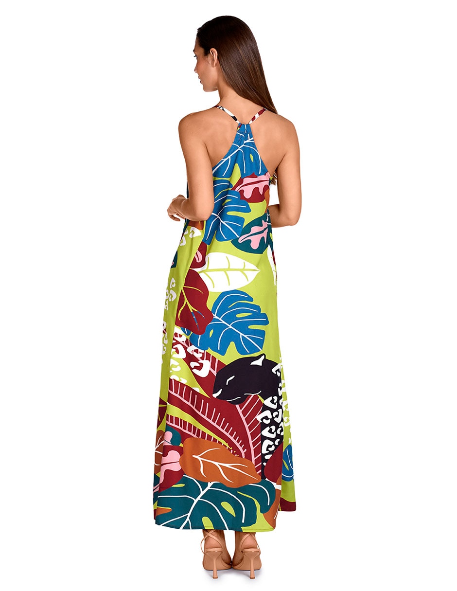 Vestido crop casual Dolores Cortés para mujer 3