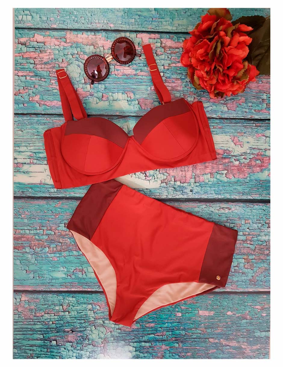 Conjunto bikini para mujer