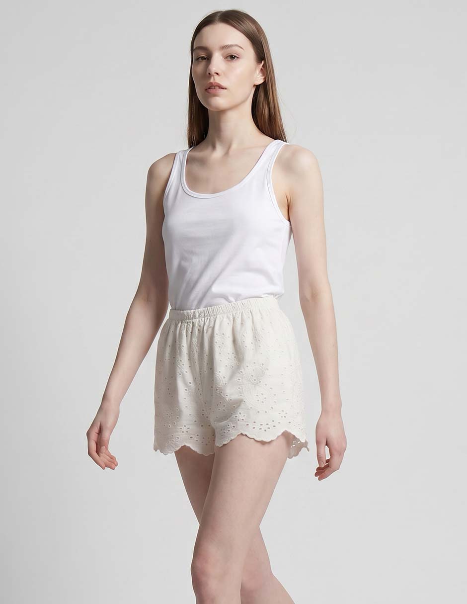 Short de algodón para mujer