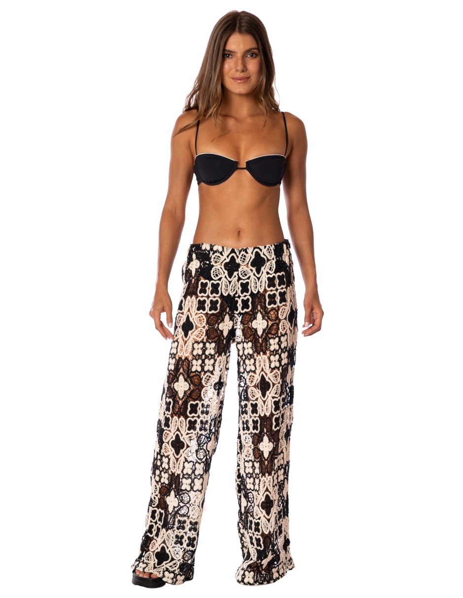 Salida de playa pantalón para mujer Salida de playa pantalón para mujer