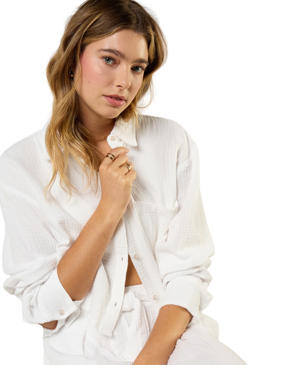Salida de playa blusa para mujer