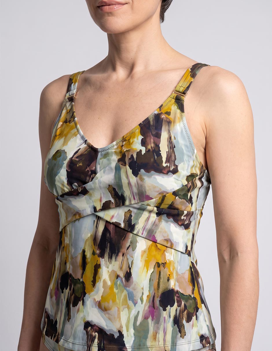 Top bikini estampado para mujer 3