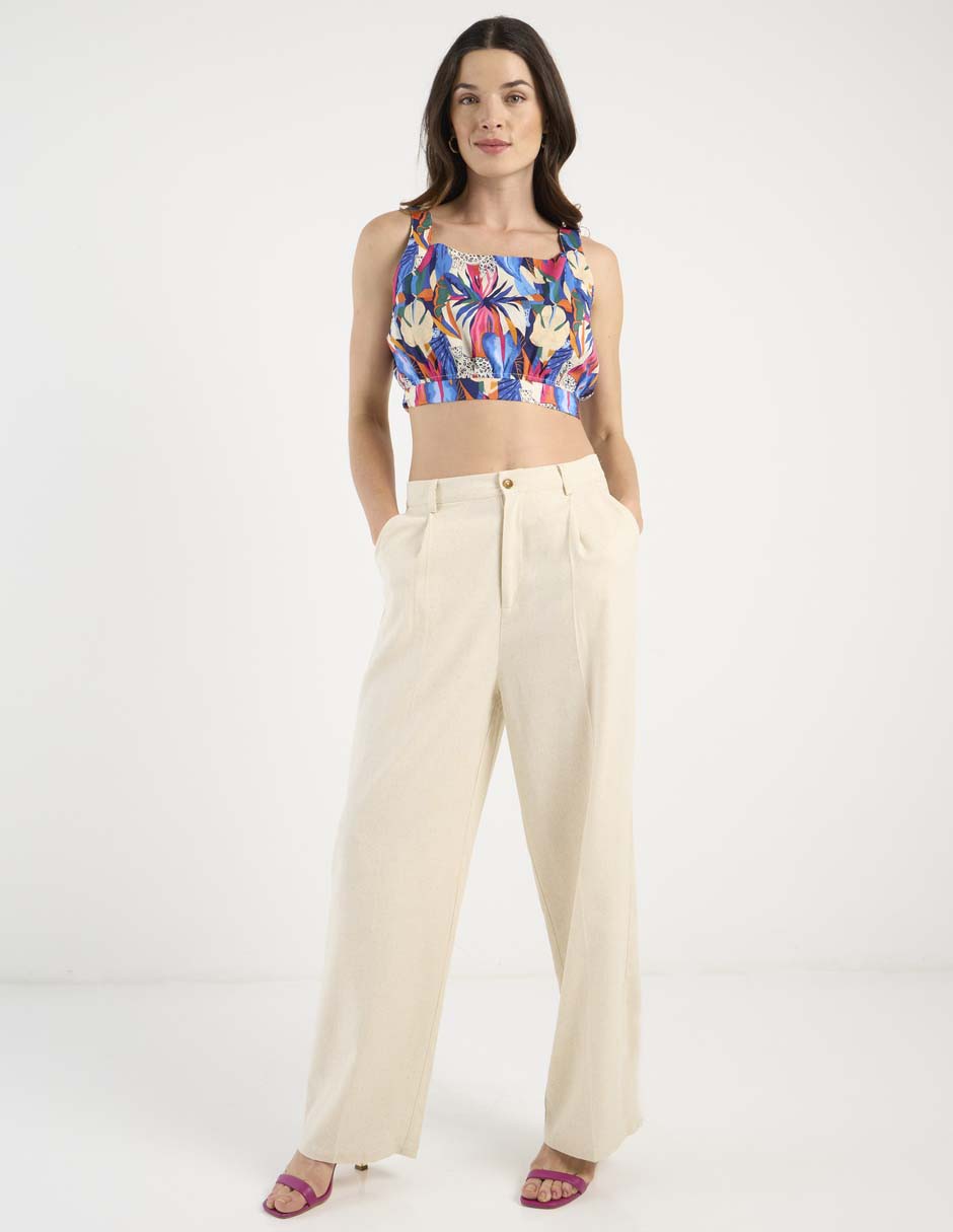 Pantalón straight para mujer 5