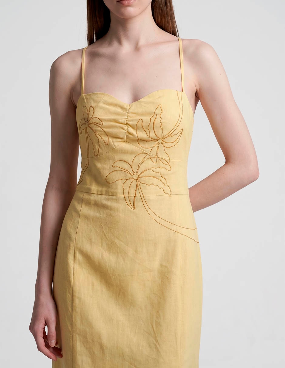 Vestido largo playa para mujer 3