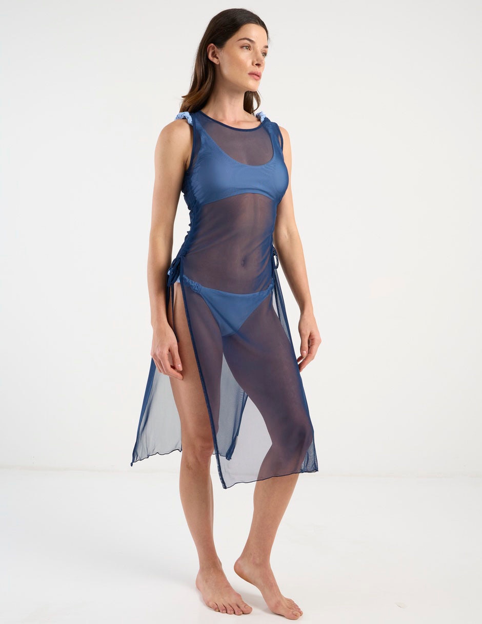 Salida de playa vestido para mujer 4