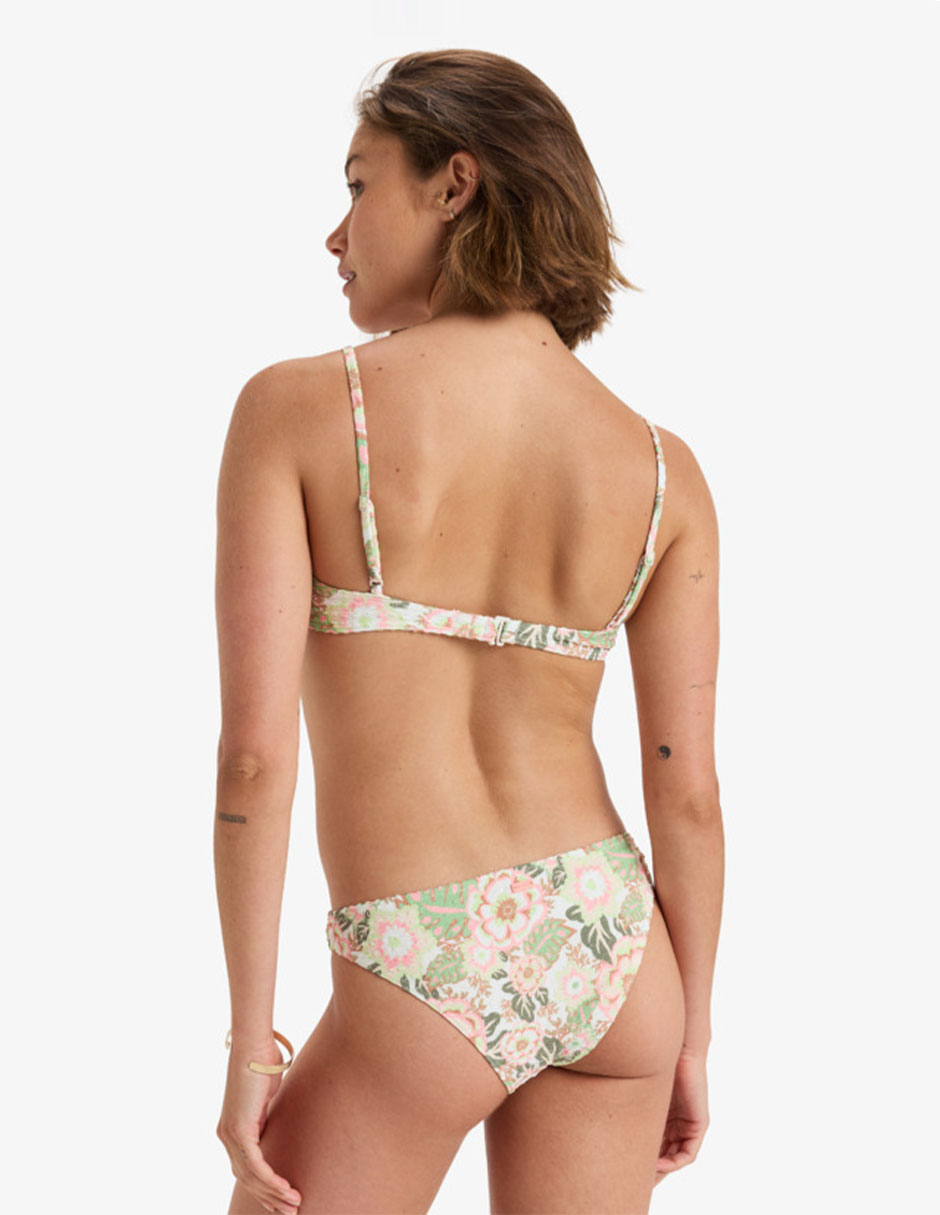 Top estampado floral con copa preformadas para mujer 6