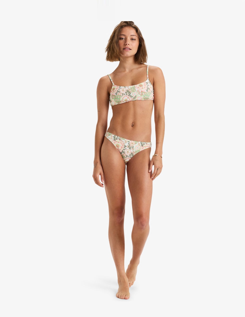 Top estampado floral con copa preformadas para mujer 7