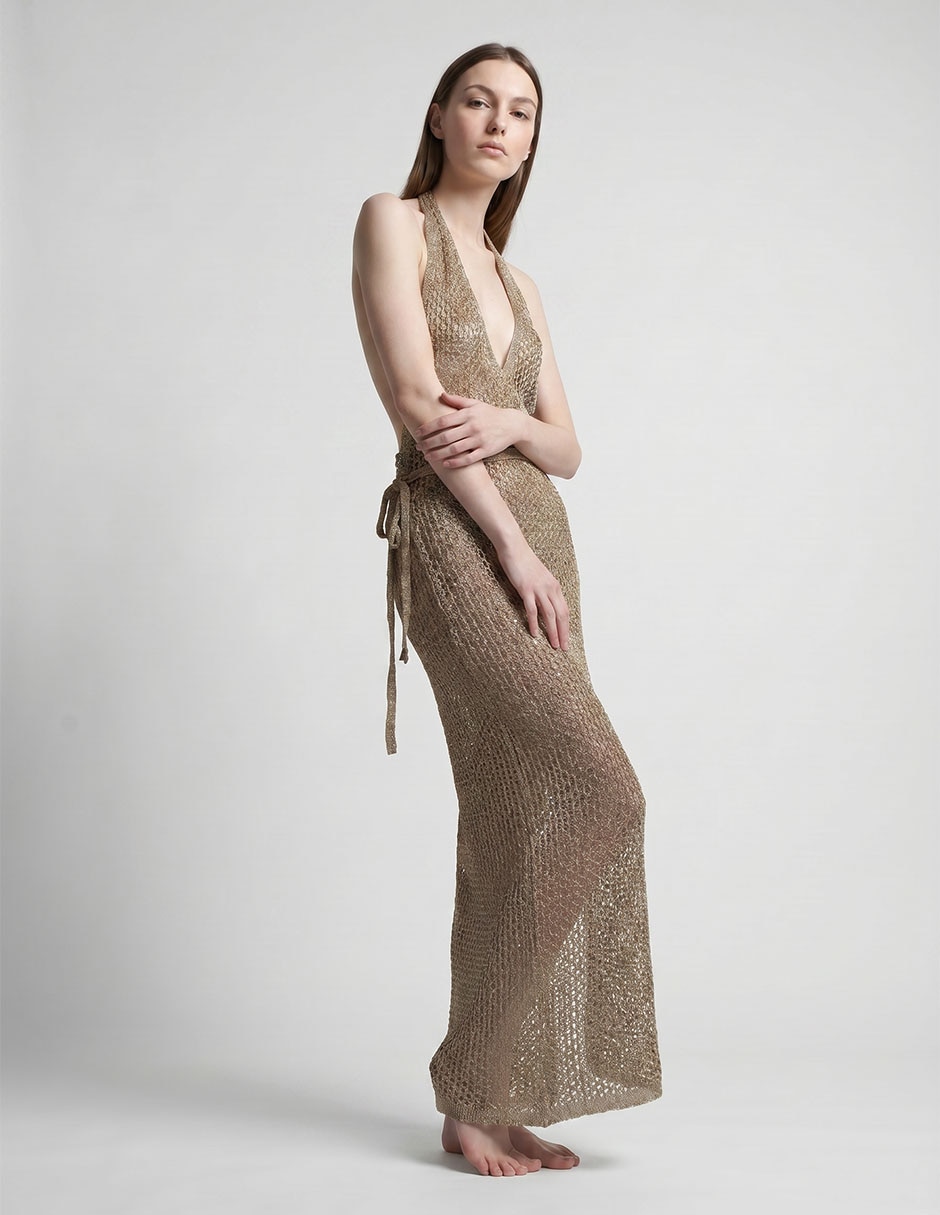 Vestido largo playa guess para mujer