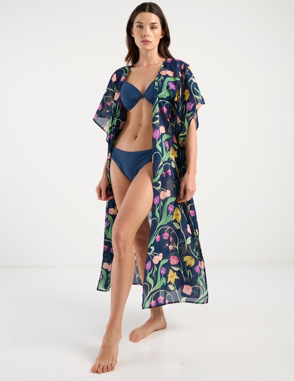 Salida de playa kimono para mujer