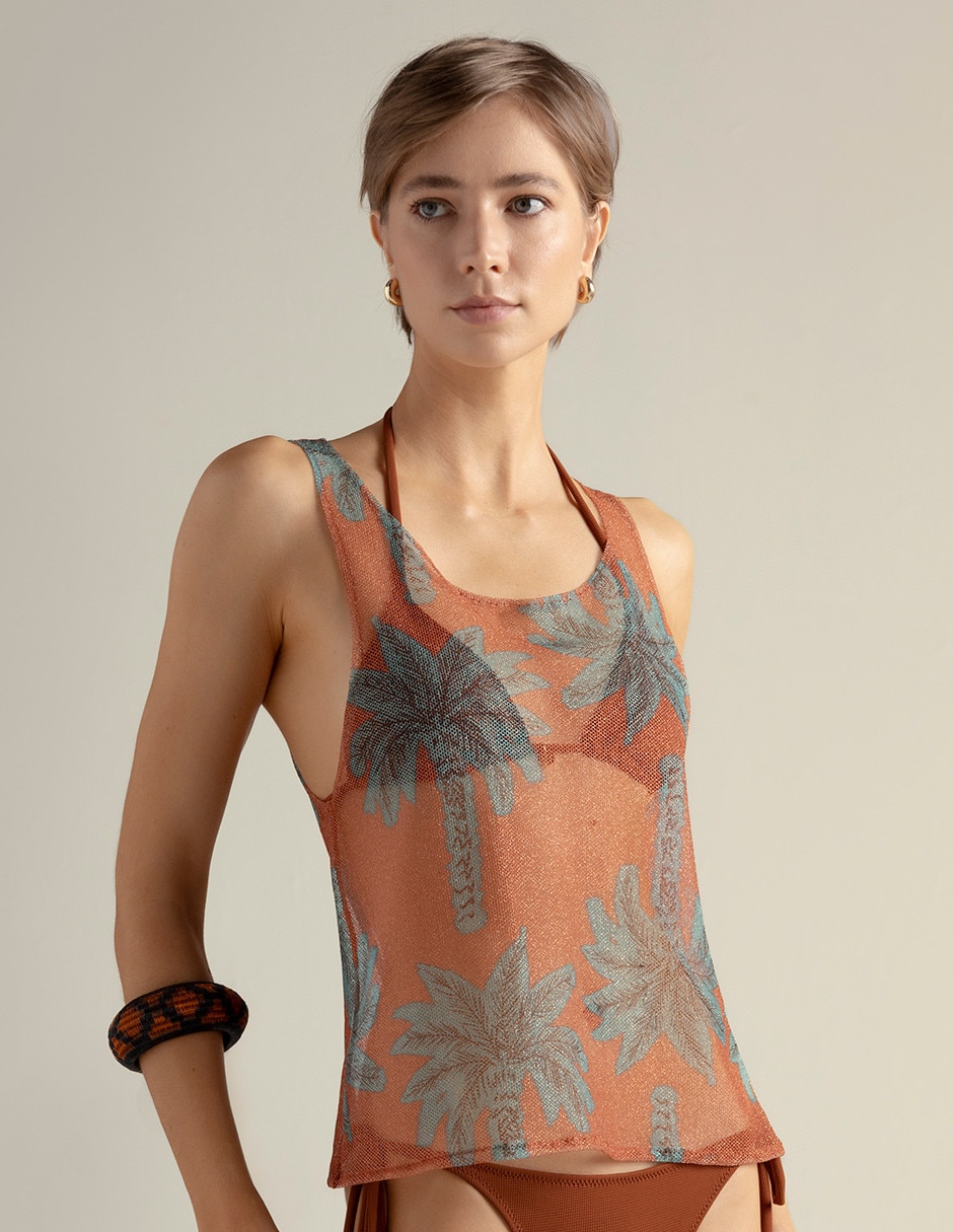 Salida de playa blusa para mujer Salida de playa blusa para mujer