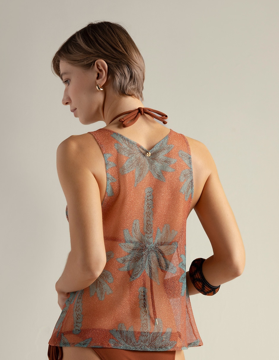Salida de playa blusa para mujer