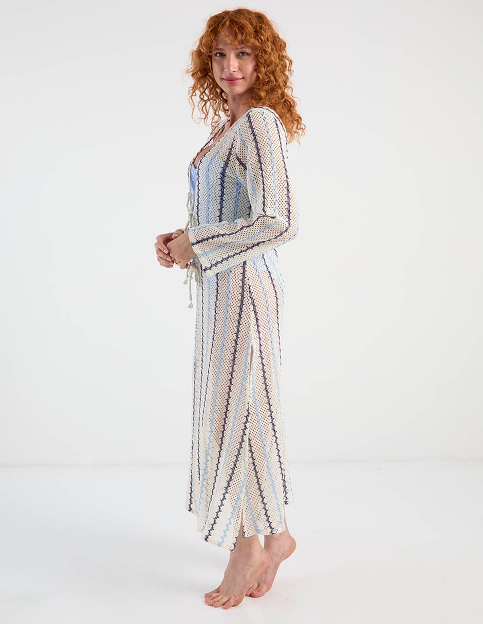 Salida de playa kimono para mujer