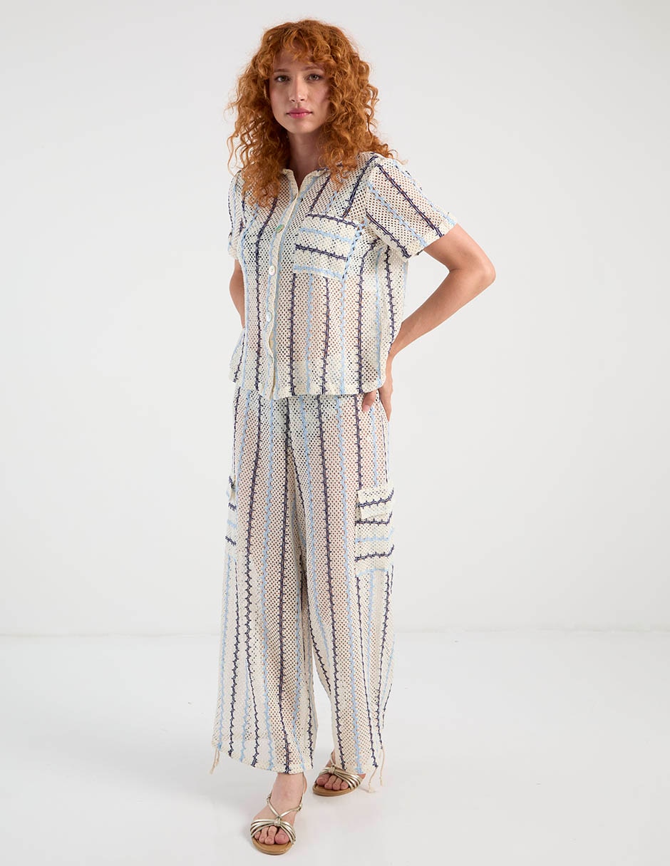 Pantalón regular para mujer 4